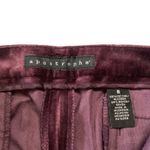 Apostrophe  Wine Red Velvet Pants Photo 2