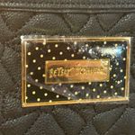 Betsey Johnson Black Quilted Clutch Photo 1