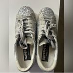 Golden Goose Silver Sequin Superstar Sneakers Photo 3