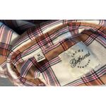 Jachs Girlfriend Tartan Plaid Flannel Shirt Women Med Button Up Outdoors Casual Photo 10