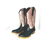 Ariat  Futurity Flash Western Boots Midnight Black Rose Gold Cowgirl Rodeo 7.5 B Photo 7