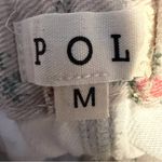 POL  Floral Print Distressed Jeans Womens M Cottagecore Wide Leg baggy high rise Photo 10