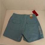 Levi's Levi’s Red Tab High Rise Cotton Twill Light Blue Shorts Size 6 NEW Photo 5