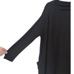 COS  Black Long Sleeve Pocket Tunic Dress Size Large Minimalist Contemporary Photo 10