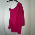 CeCe NWOT Pink  One Shoulder Dress - Size 10 Photo 6