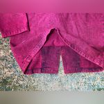 Vintage A Calico Creation hand painted garden pink denim blazer, size medium Photo 10