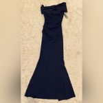 Chiara Boni NEW La Petite Robe Koppany Ruched Off the Shoulder Gown Sz 42 US 6 Photo 3