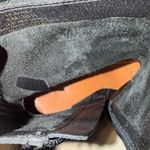 Lucky Brand  Black Suede Heeled Boots, Size 6 Photo 6