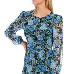 WAYF NWT Floral Print Open Back Tiered Midi Dress Photo 4