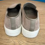 Vince  Brenden Suede Slip-On Platform Sneaker Taupe Women’s Size 10 Photo 2