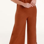Billabong  Lace & Lies Rust Jumpsuit Small NWT Crochet‎ Trim Boho Photo 0