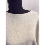 Ann Taylor M/L Womens Oversized Poncho style Sweater Gray Blue Photo 2