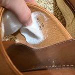 Freebird Leather Cognac Brown Platform Espadrille Wedge Heel Sandals Slip On Size 10 Photo 9