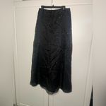 Tahari Vintage Whimsygoth 100% Silk Beaded Skirt Photo 2