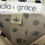 Lola Grace Cowl Neck Cream Black Ultra Mini Slip Dress Small Photo 11