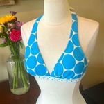 Aeropostale  Blue Polka Dot Bikini Top Photo 1