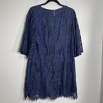 Lilly Pulitzer Jackelin Romper Size 12 Navy Blue NEW Lace Preppy Party Beach Photo 3