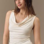 Reformation White Knit Tank Size M Photo 2