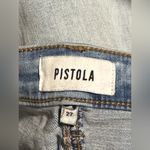 Pistola EUC  Light Wash Raw Edge Skinny Jeans size 27 Photo 9