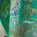 Vintage Beverly Hills Rodeo Dr OSFM Glitter Bling Maximalist Teal Tshirt Green Size undefined Photo 4