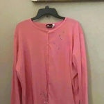 Sunburst by Morning Sun Long Sleeve Embellished Sequin Cardigan Size 2XL XXL Pink Photo 1