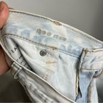 American Eagle Outfitters light wash mom jeans distressed women’s size 18 Photo 7