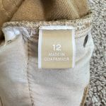 Michael Kors  Khaki Stretch Twill Brown minimalist everyday denim Jeans Size 12 Photo 10
