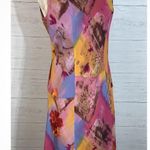 Chelsea & Violet  silk colorful dress size M Photo 5