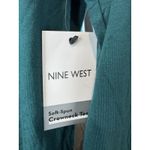Nine West  TeeWomen's Size L Green Soft Spun Crew Neck Long Sleeve Top NWT Photo 1