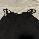 Umgee  Black Strappy Shirt Photo 1