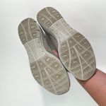 Skechers Air-Cooled Memory Foam Stretch Knit Pull-On Scallop Trim Flats Taupe 8 Photo 4