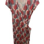 Boden Feather Print Wrap Dress Size undefined Photo 0