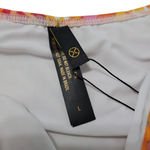 Vix Paula Hermanny New VIX Bikini Bottom Size Large Vix Lowana Mustard Giulia Bikini Bottom Floral  Photo 5