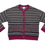 Sundance  Women's Wallace Fair Isle Cardigan Sweater Multicolor Size S Photo 0
