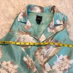 JH Floral Sleeveless Midi Dress Woman’s Size 10 Faux Wrap Bodice Waist Tie Photo 6