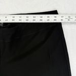 Eileen Fisher  Black Viscose Nylon Lycra Knit Pants Elastic Waist Size L Photo 2