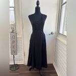 Anthropologie  NEW WITH TAGS Cotton Bib Overall Midi‎ Dress 8 boho minimalist Photo 2