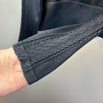 Aerie Offline By  Womens Seamless Cable Square Neck Ribbed Top Shirt Black NEW XL Photo 9