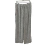 Quince Brushed Lounge Straight Leg Pants Heather Grey Size Large Gray Photo 4