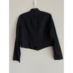 Ralph Lauren LRL Linen Military Style Black Jacket Brass Buttons Womens Size 10 Photo 7