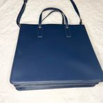 Aimee Kestenberg Mariah Triple Entry Tote Bag in Royal Navy Blue Photo 9
