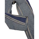 Gap fit Women’s crop capri Compression leggings size Small Grey And blue Photo 4