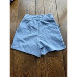 The North Face Women's Evolution Fleece Short Steel Blue NWT Size Small Photo 2