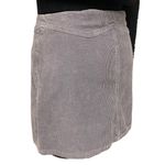She & Sky Corduroy Snap Front Mini Skirt Size Medium Photo 4