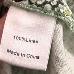 Tuckernuck  Linen Hydrangea print Midi Dress | Cottagecore Garden Party | Medium Photo 6