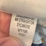 Old Navy  Power Slim Straight Blue Jeans Womens 6 Distressed Mid Rise Rips Casual Photo 8