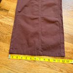 BP  Women’s 31 Brown Cotton Blend Wide Leg Cargo Pants Trousers New Photo 4