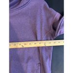 Nike  Purple Pullover Sweatshirt Women Size Medium M Hoodie Athletic Outerwear Photo 5