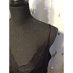 Willow & Root Black Lace Cami Womens Size Medium M Photo 2