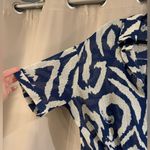 Cider  Navy and White Button Down Shirt Photo 1